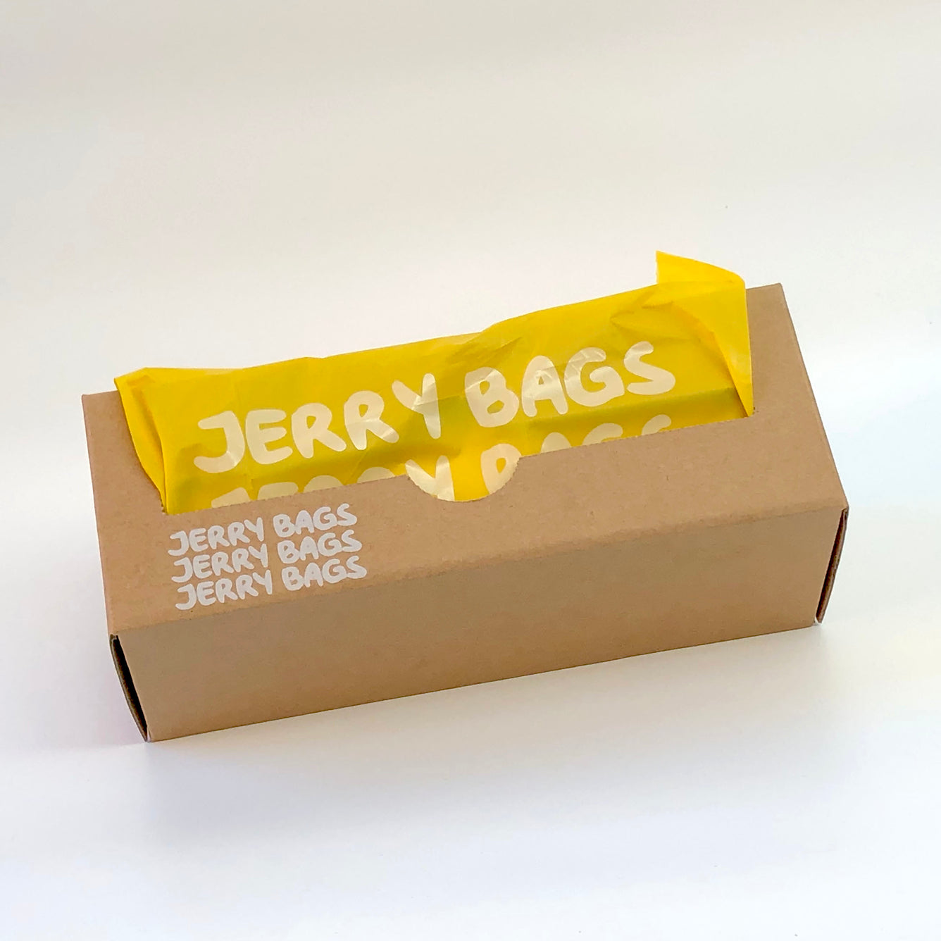 Jerry Bags Grab Bags dog poop bags compostable biodegradable kitty litter bag
